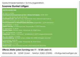 Flyer Gunkel-Lttgen: Titelseite